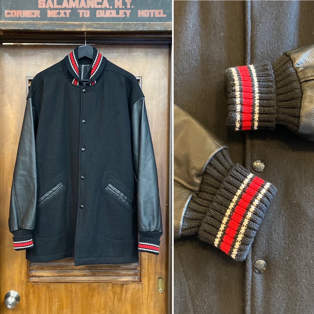 Vintage 1980’s -deadstock- Sixe XL Jet Black Wool Pharoah Car Club Hot ...