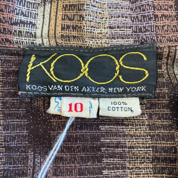 Vintage 1970’s “Koos Van Den Akker” Cotton Wester… - image 9