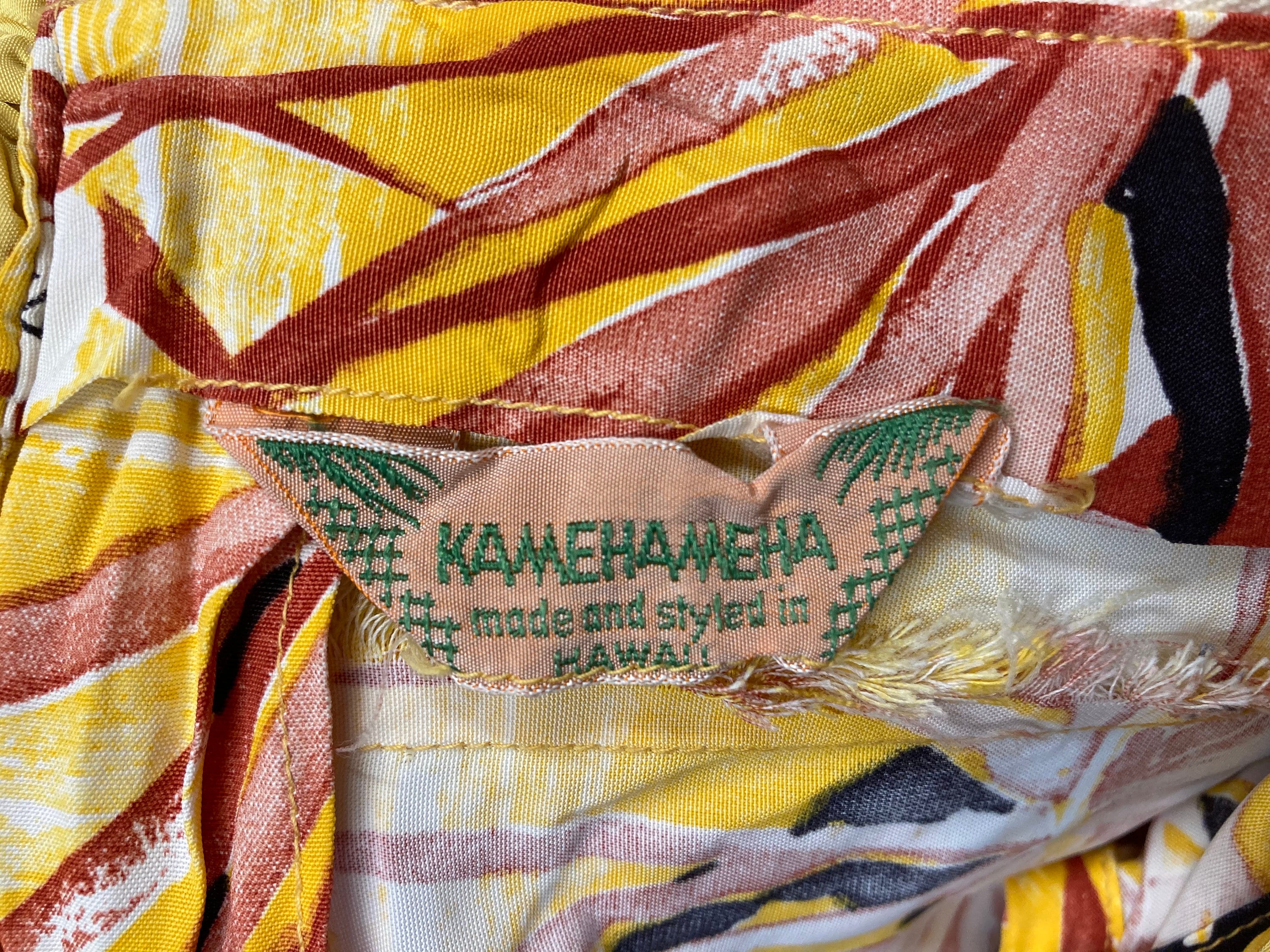 ♥ヴィンテージUSAシアーズマキシ丈ハワイアンドレス（パイナップル柄）６０年代 楽天市場】ハワイアン ワンピース ロング オリジナル