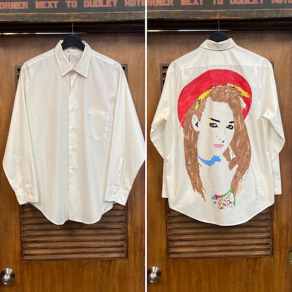 Vintage 1960’s “Towncraft” Shirt with Boy George … - image 1