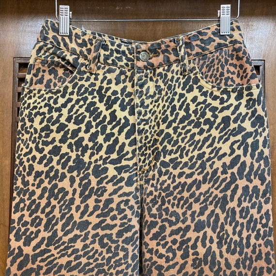 Vintage 1980’s “Guess” Brand Leopard Print New Wa… - image 4