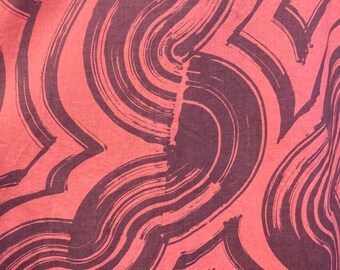 Vintage 1980's Jimmy'z Skater New Wave Cotton Atomic Print