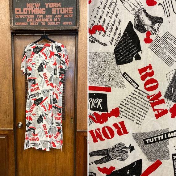 Vintage 1980’s Fashion Pop Art New Wave Deco Reviv