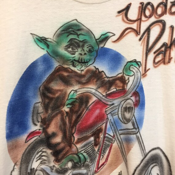 Vintage 1980’s Yoda Patrol Motorcycle Club Star W… - image 7