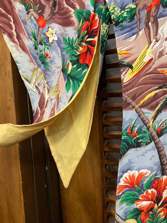 Vintage 1950’s “Hale Hawaii” Surfer Ukelele Tropi… - image 5