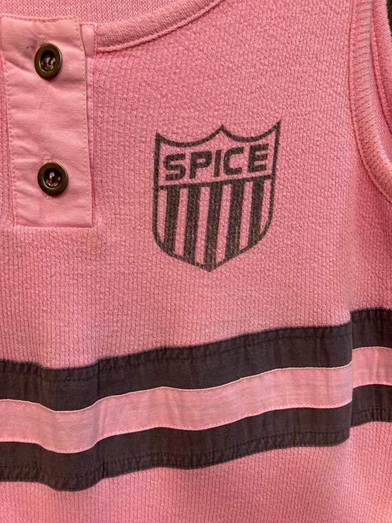 Vintage 1980’s New Wave Pink “Spice of Life” Knit… - image 6