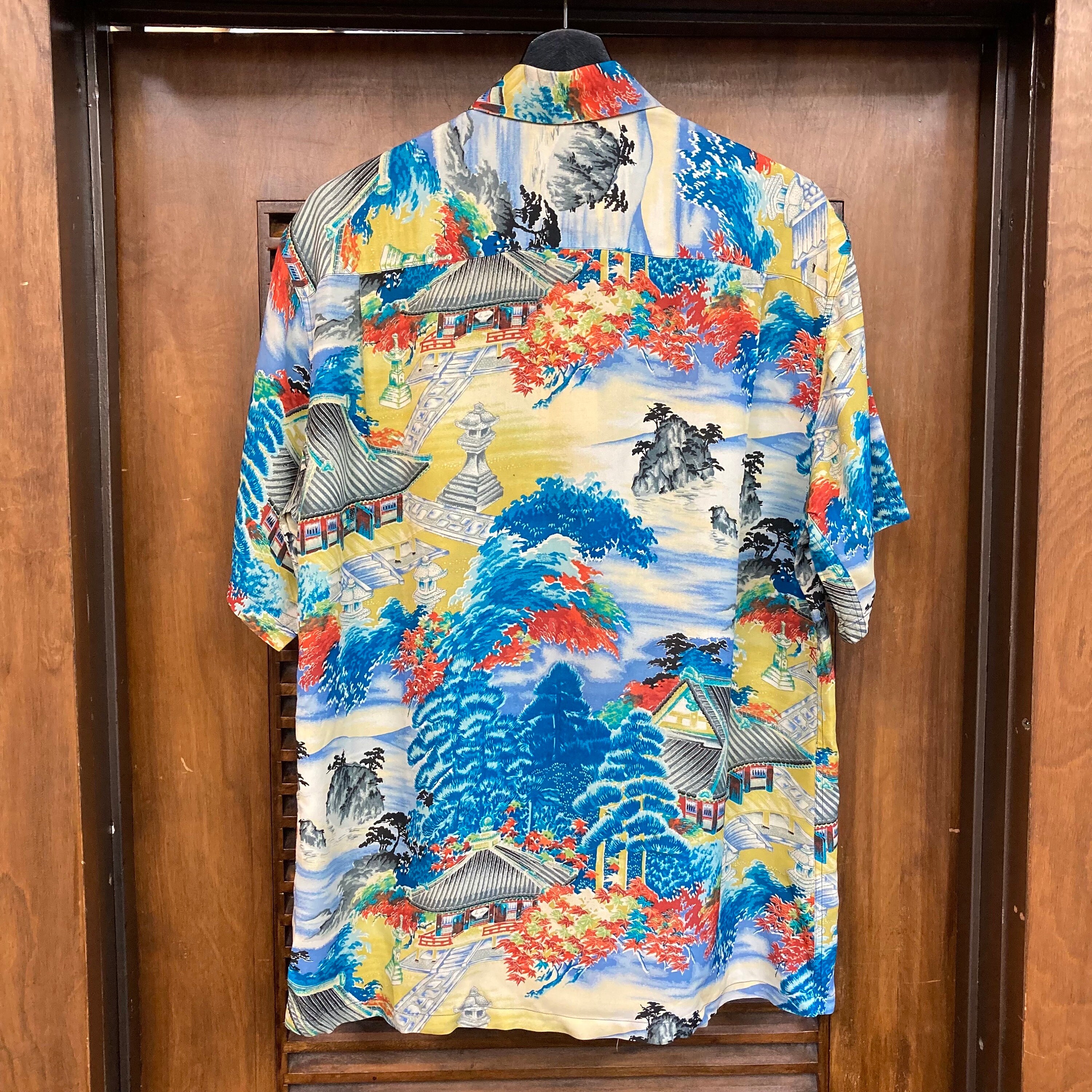 Vintage 1950's Original “kilohana” Asian Japan Design Crepe Vintage 1950's Original “kilohana” Asian Japan Design Crepe