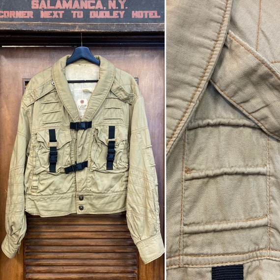 Vintage 1980’s Military Safari Style Workwear New