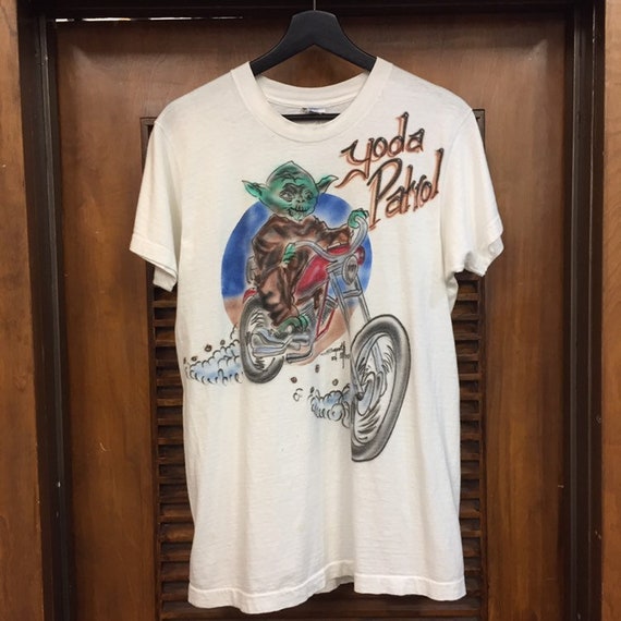 Vintage 1980’s Yoda Patrol Motorcycle Club Star W… - image 3