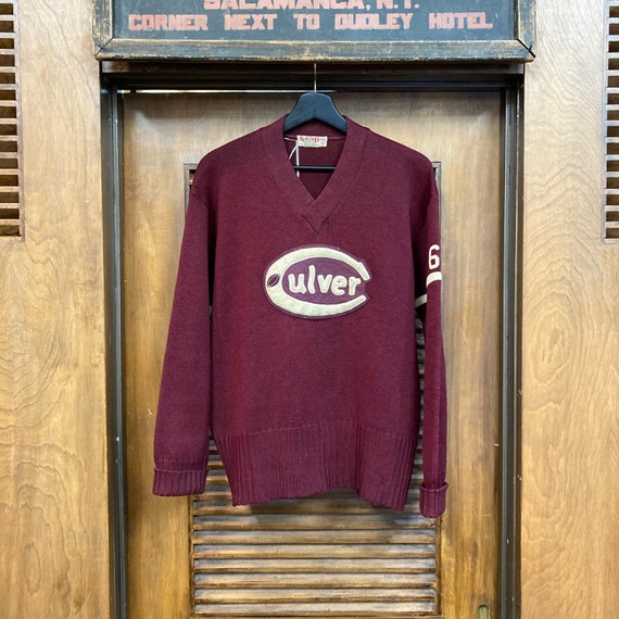 Vintage 1940’s Culver Military Academy Football A… - image 2