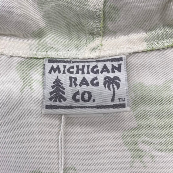 Vintage 1980's Size XL “michigan Rag” Frog Pop Art Print
