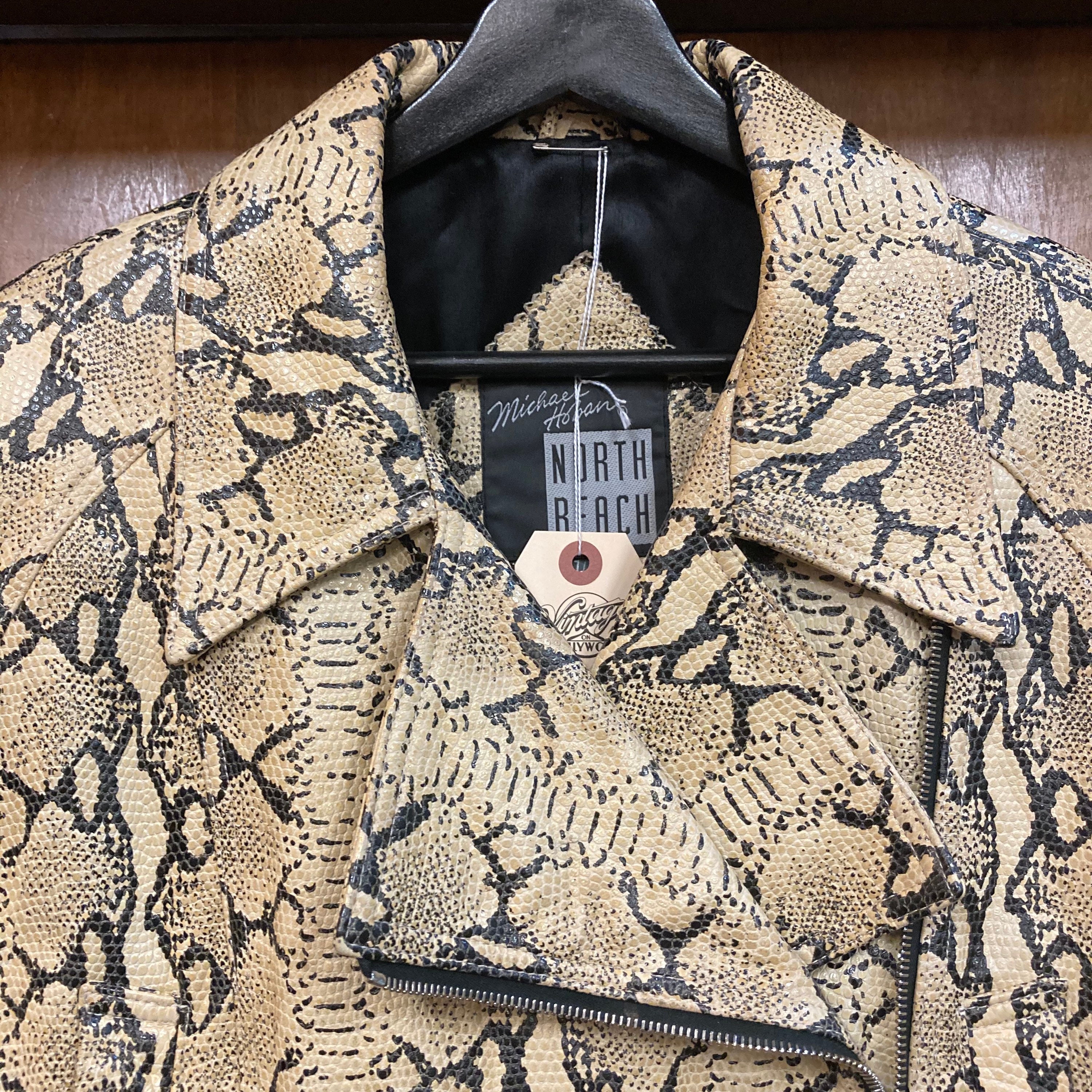 ジャケット・アウター BEACH SHELL SNAKE PRINT NYLON Beach Shell 