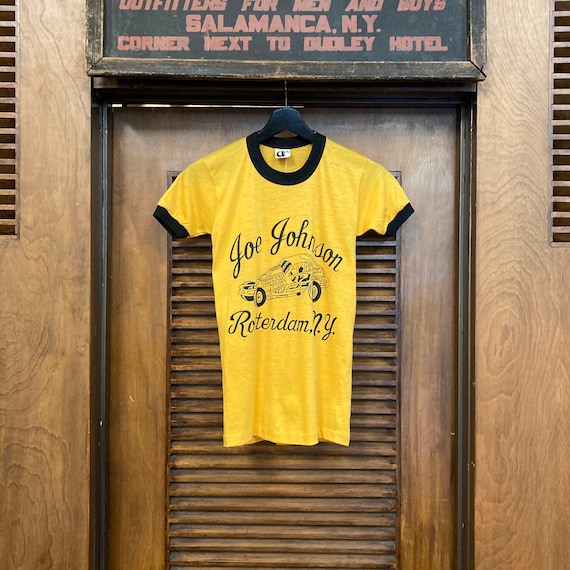 Vintage Rock N Roll 70S Ringer Tee Sale-boldoversize