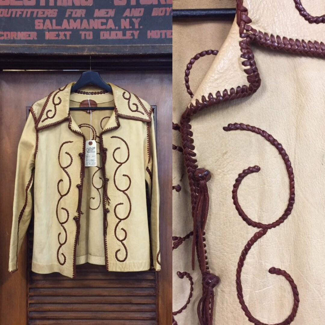 old NORTH BEACH LEATHER × MICHAEL HOBAN black leather