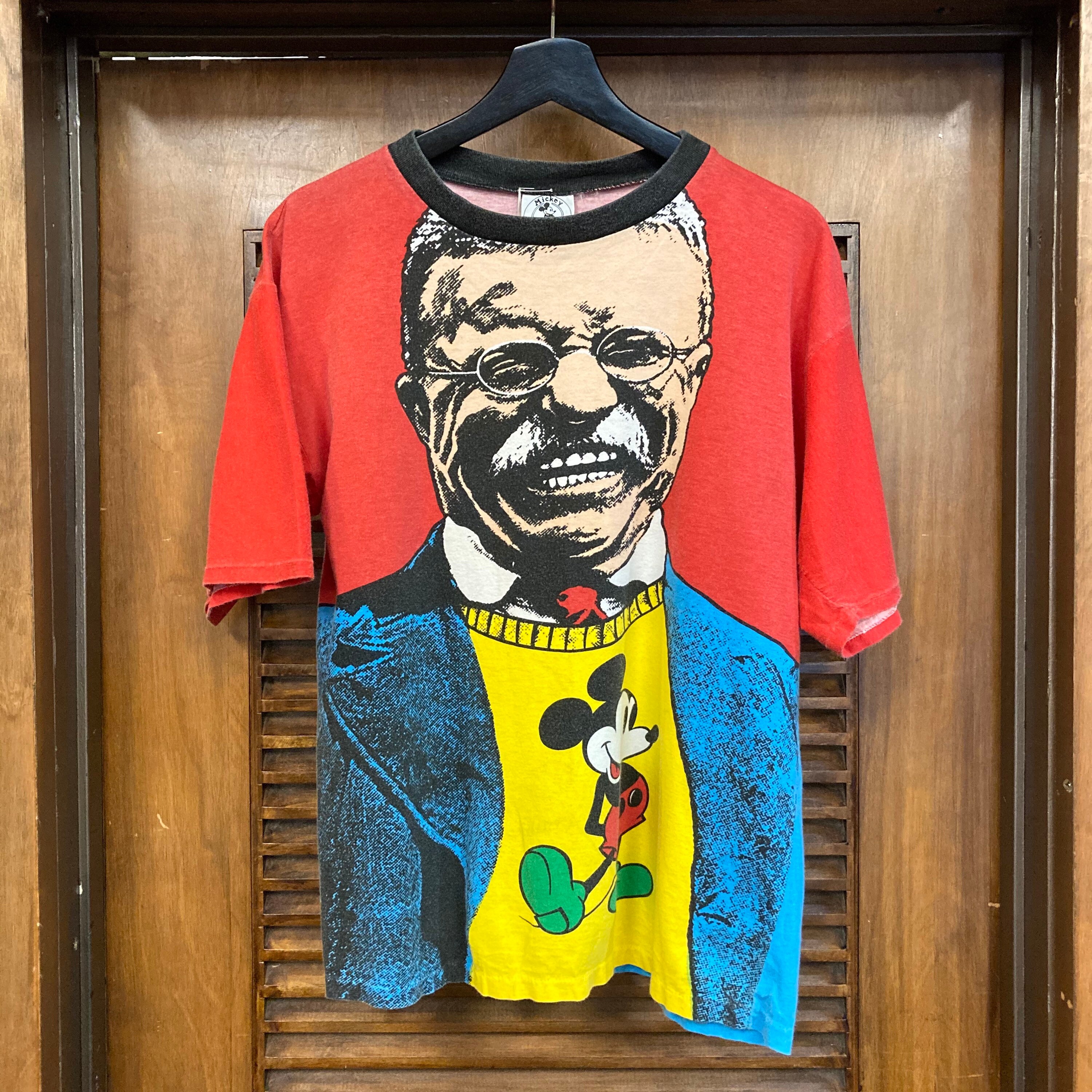 ヴィンテージ 1980 年代 ルーズベルト ミッキー T シャツ、80 ヴィンテージ 1980 年代 ルーズベルト ミッキー T シャツ、80