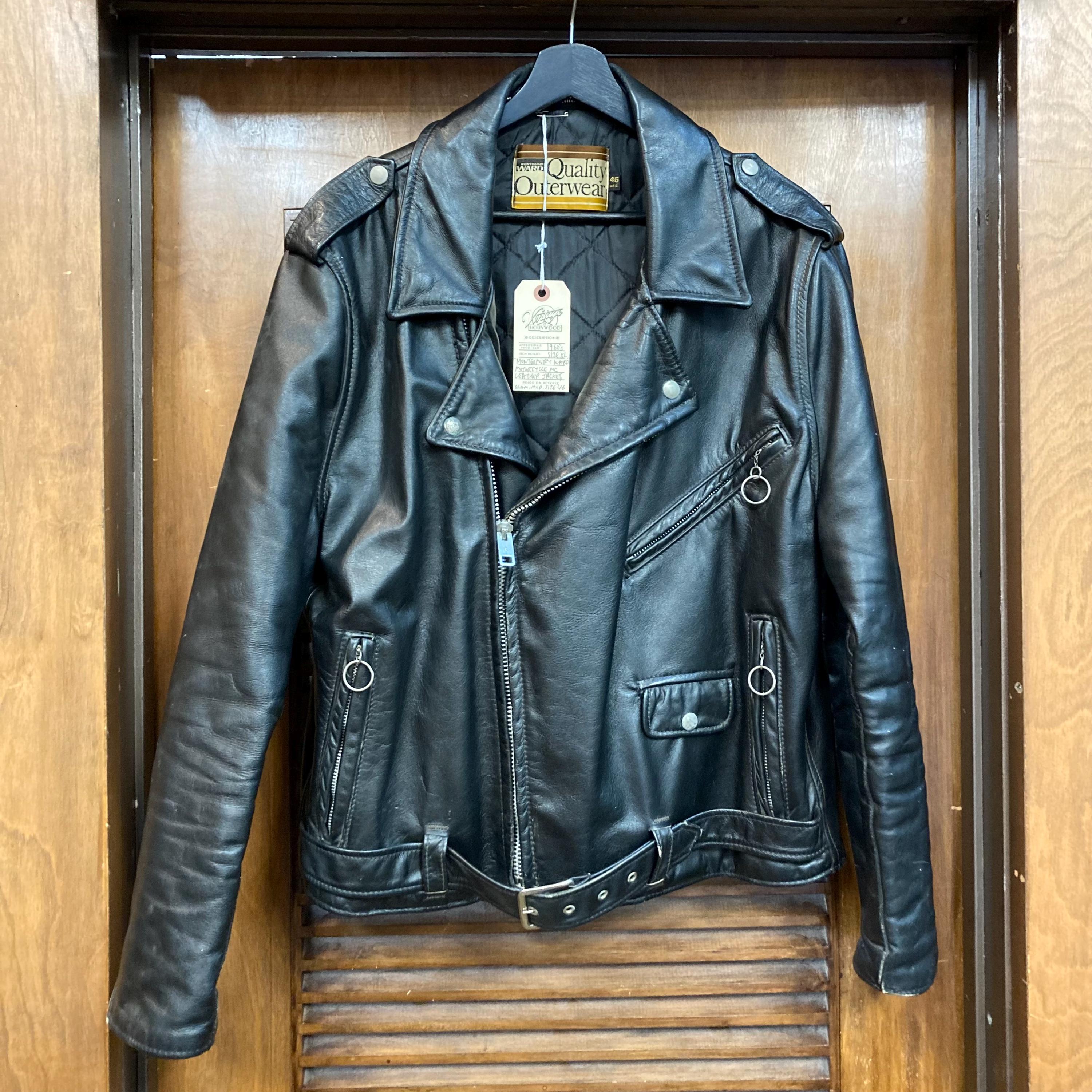 ジャケット・アウター 60s vintage montgomery ward riders jkt 60s vintage montgomery ward riders jkt