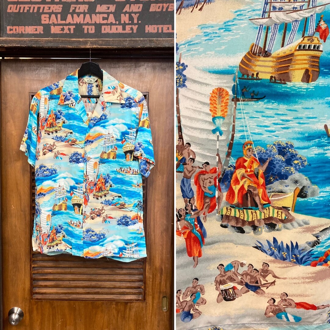 トップス 50s Hawaiian Tops opencollar shirt il_1080xN.6223409450_muga.jpg