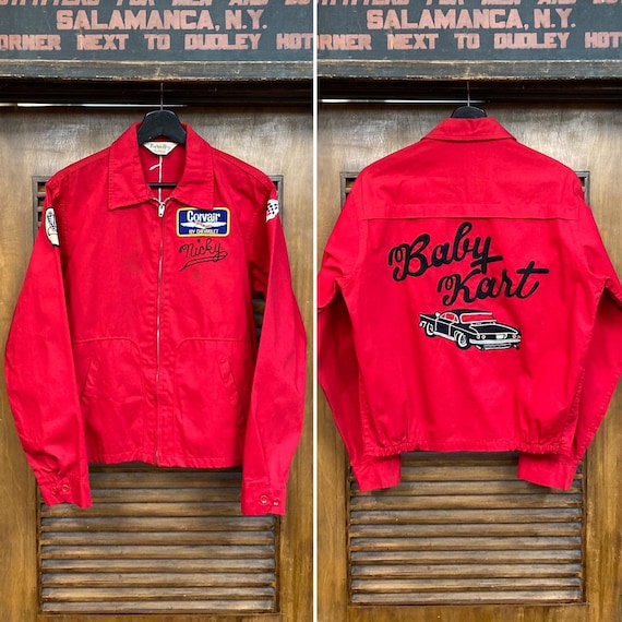 Special 60s カークラブジャケット フェード ホットロッド 50s Car Club Jacket 50年代 カークラブジャケット 紺 L位