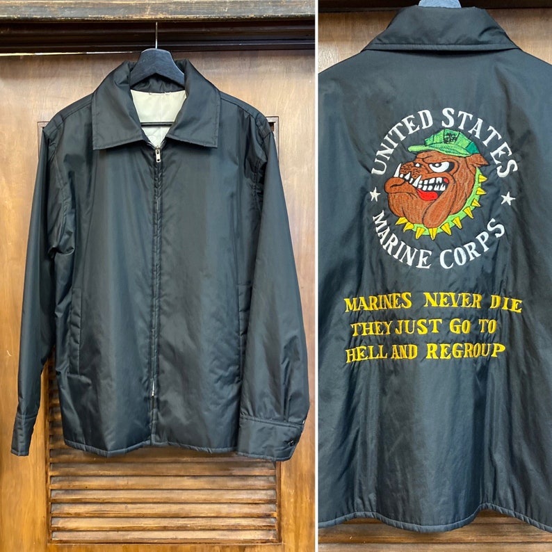 marine corps windbreaker jacket