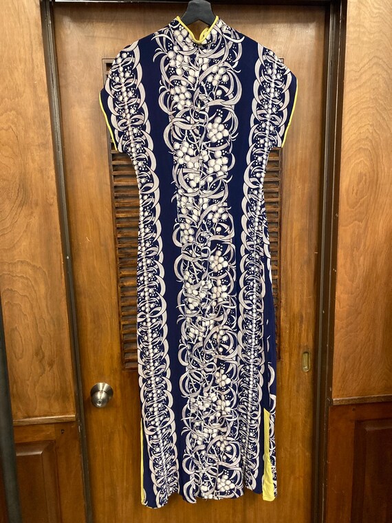 Vintage 1940’s Original Vertical Floral Rayon Pak… - image 9