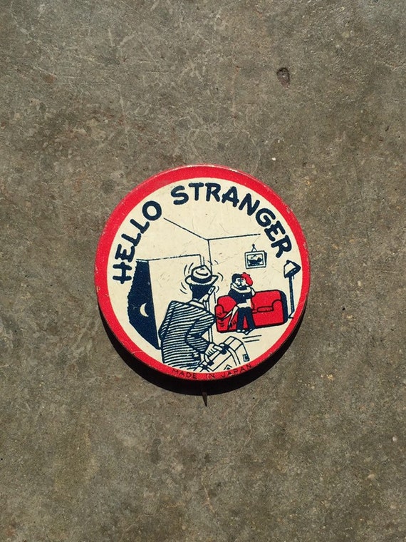 Vintage 1950's "Hello Stranger" Cheater Novelty / 