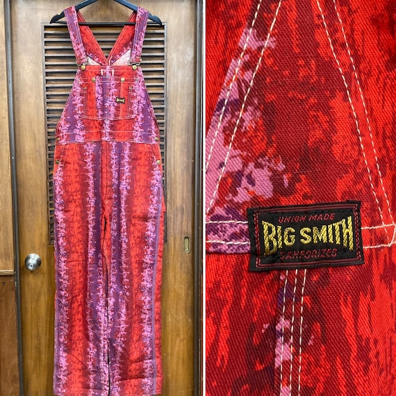 Vintage 1960’s w40 “Big Smith” Mod Hippie Denim P… - image 1