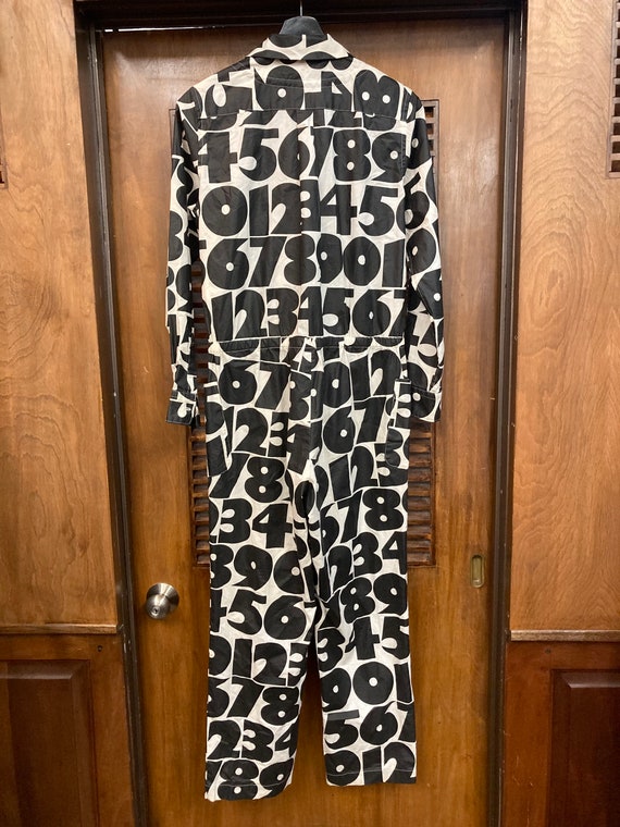 Vintage 1980’s “Comme Des Garçons” Number Print C… - image 10