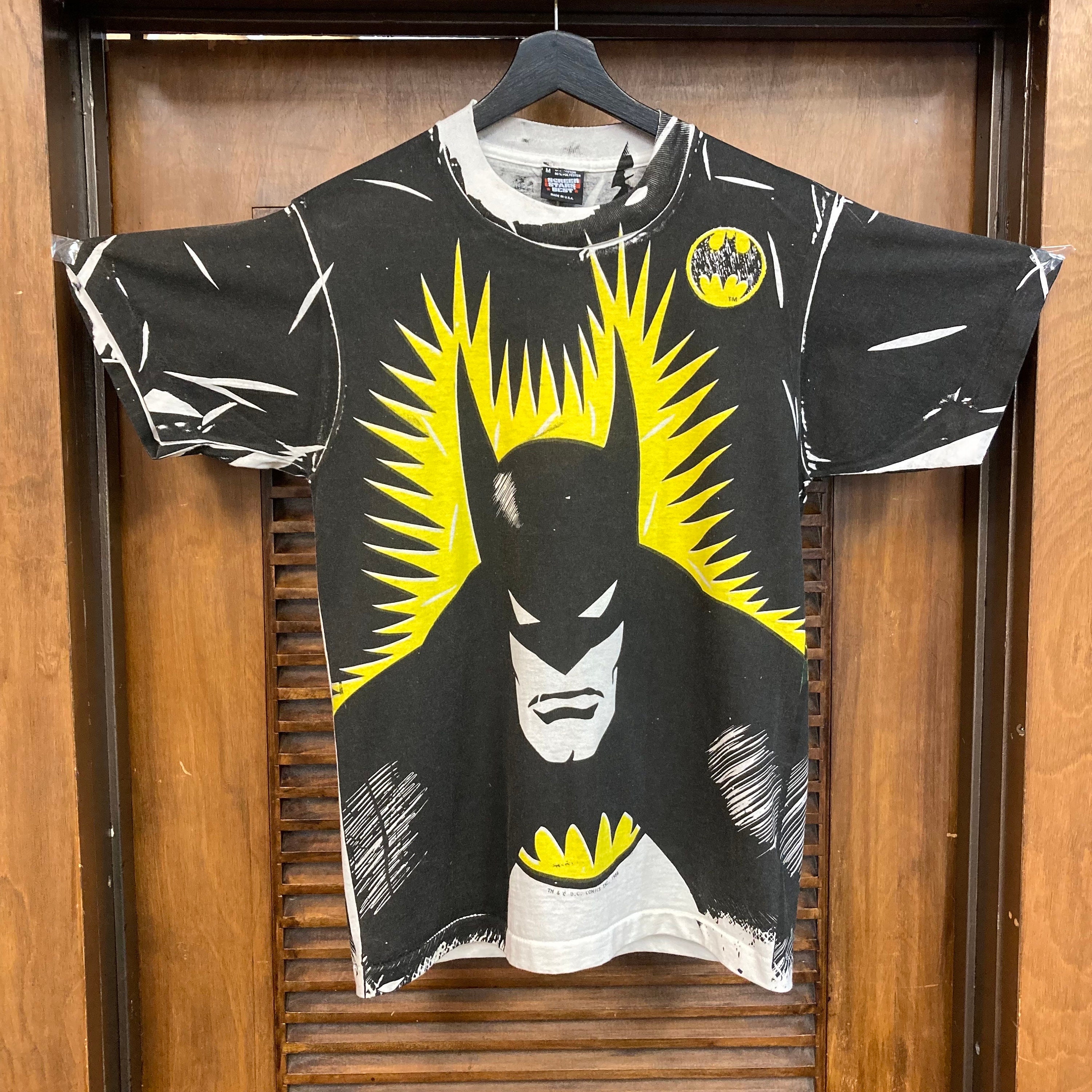 Vintage 1980's Dated 1988 Batman DC Comics Superhero T-shirt