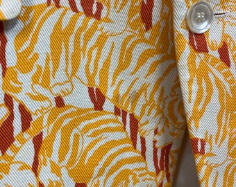 激レア 70s Lilly Pulitzer 総柄 ヨットドリズラー ジャケット 激レア 70s Lilly Pulitzer 総柄 ヨットドリズラー ジャケット