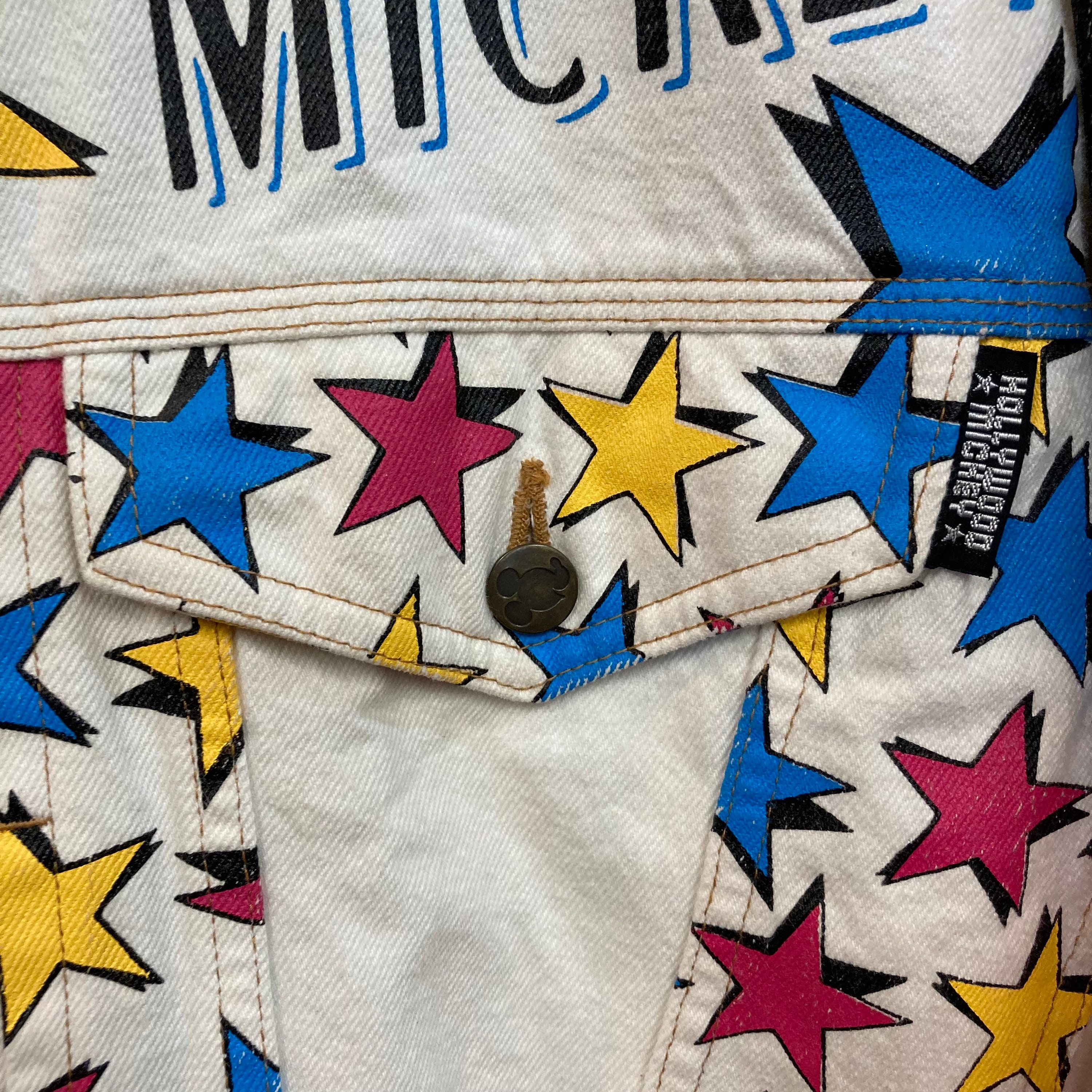 Vintage 1980's Disney Mickey Mouse “hollywood Mickey” Denim