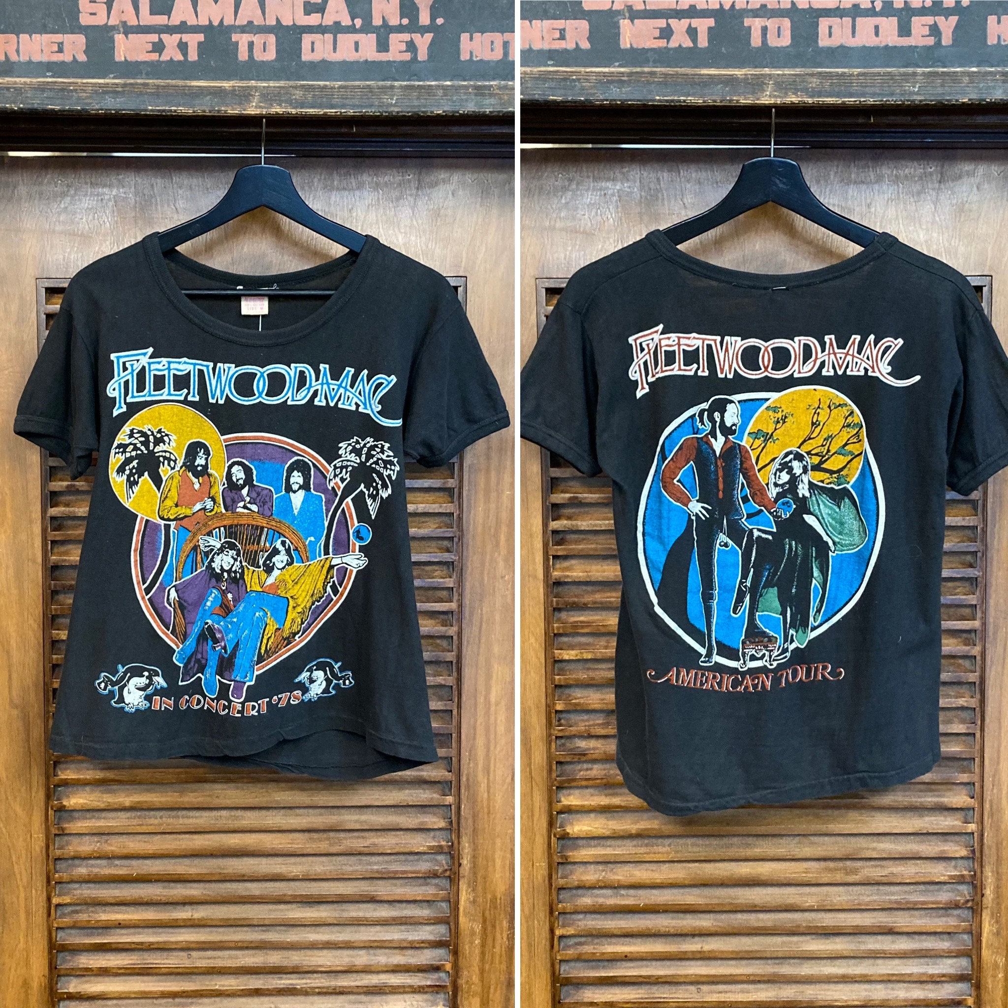 Vintage 1970's “fleetwood Mac” Rock Band 1978 American Tour, All