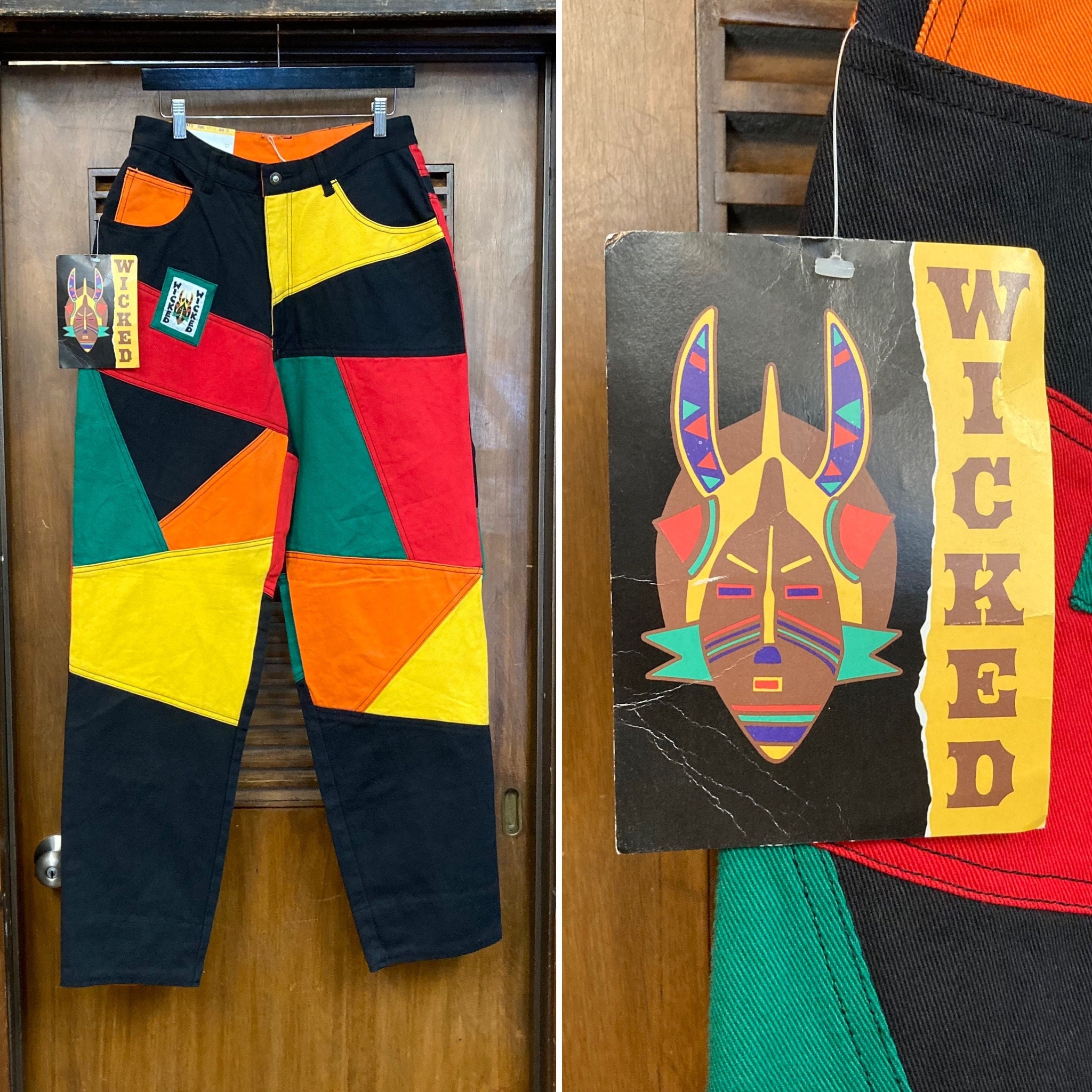 Vintage 1990's -deadstock- Hip Hop Patchwork “in Loving Vintage 1990's -deadstock- Hip Hop Patchwork “in Loving