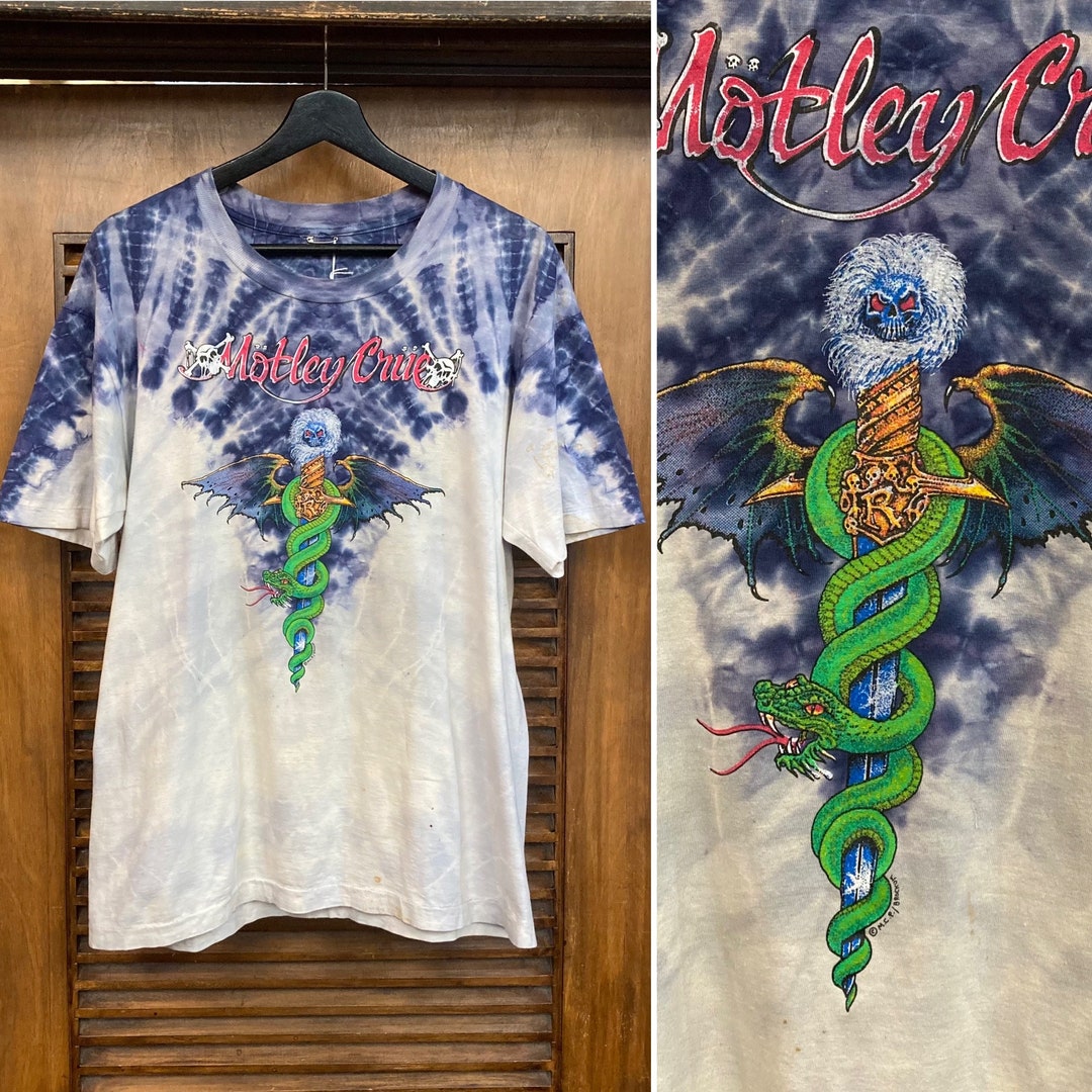 Vintage 1980's Motley Crue “dr. Feelgood” Rock Band T-shirt, 80's