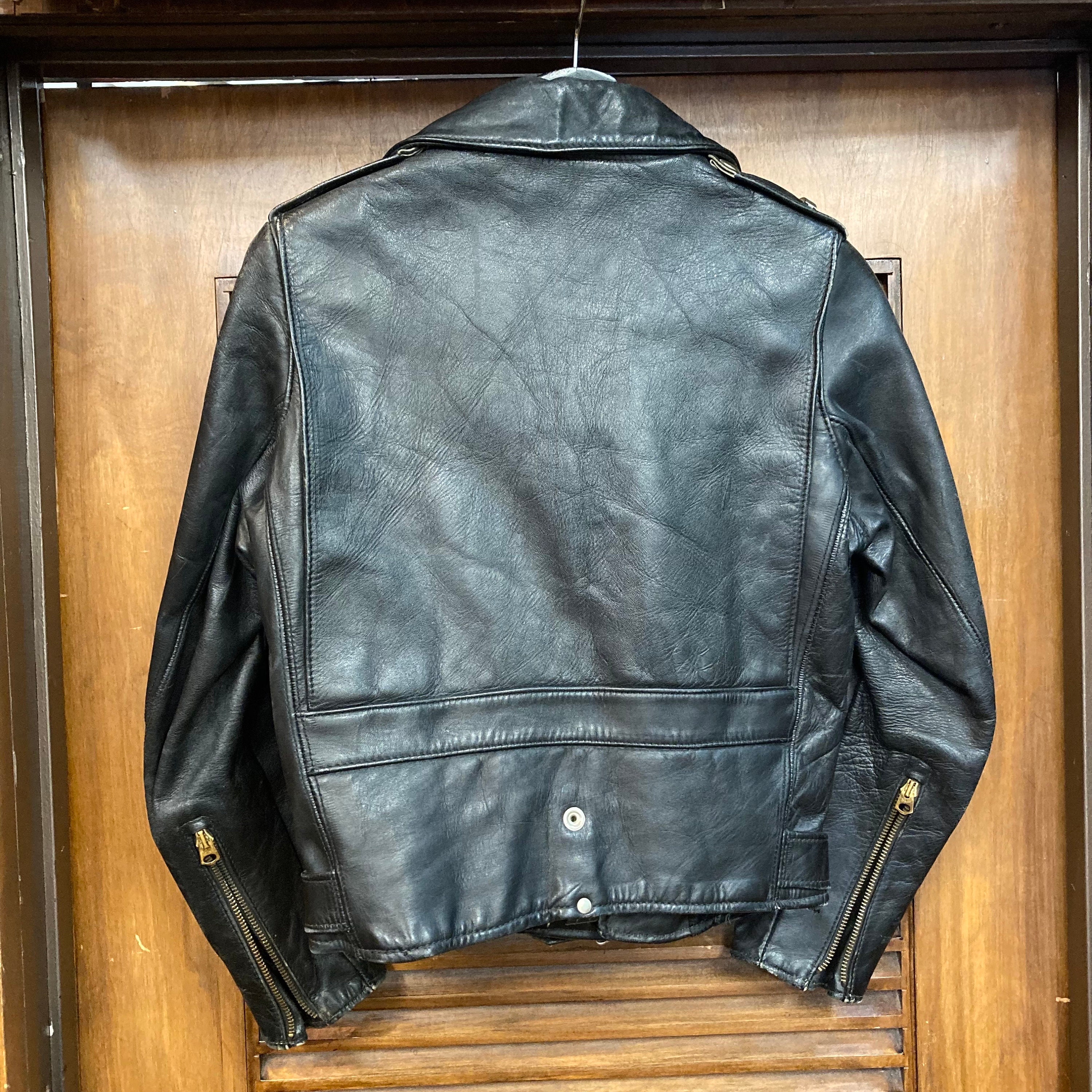 Vintage 1950's Ladies “buco” Black D-pocket Motorcycle
