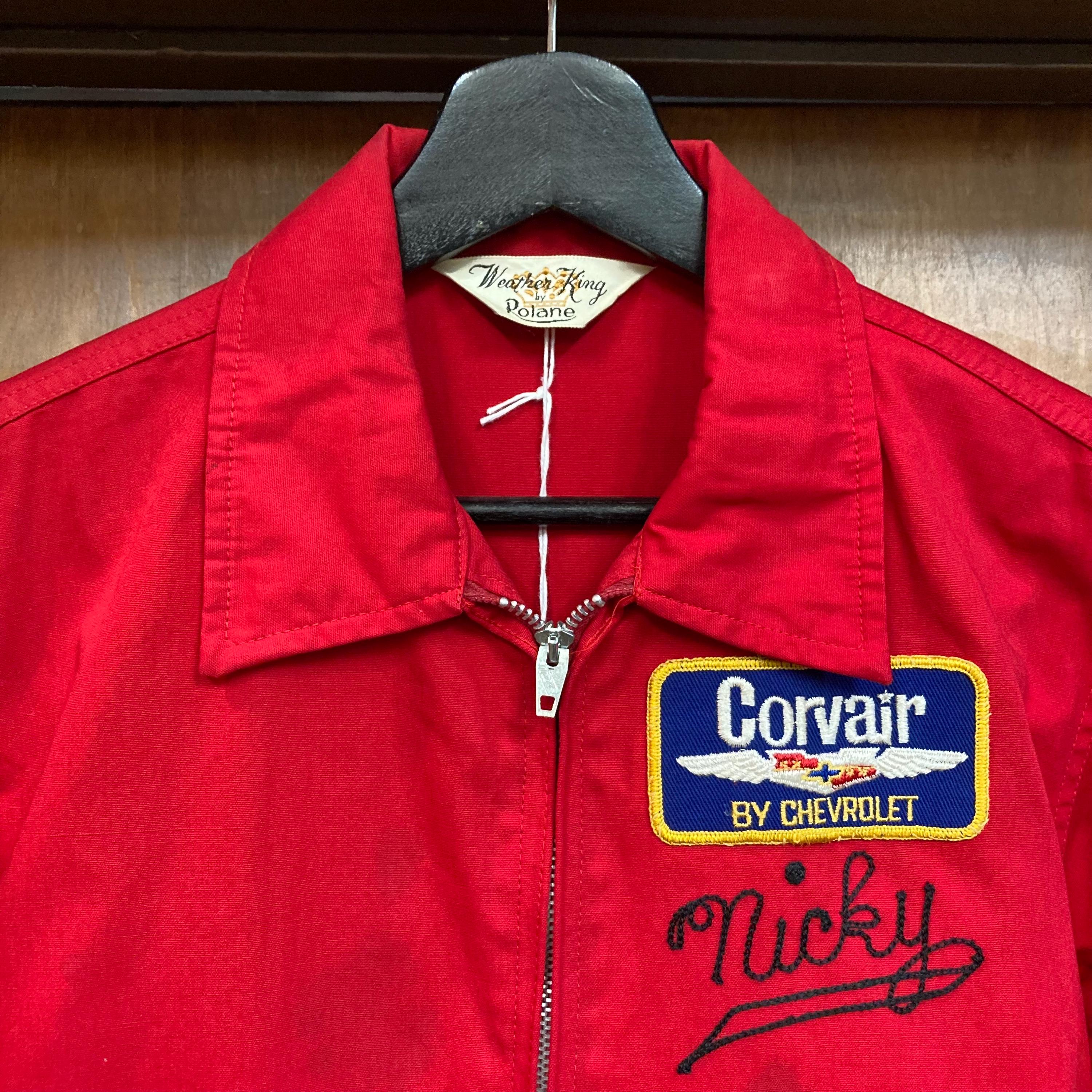 Special 60s カークラブジャケット フェード ホットロッド Vintage 1960's Speedway Hot Rod Car Club Cotton Embroidery