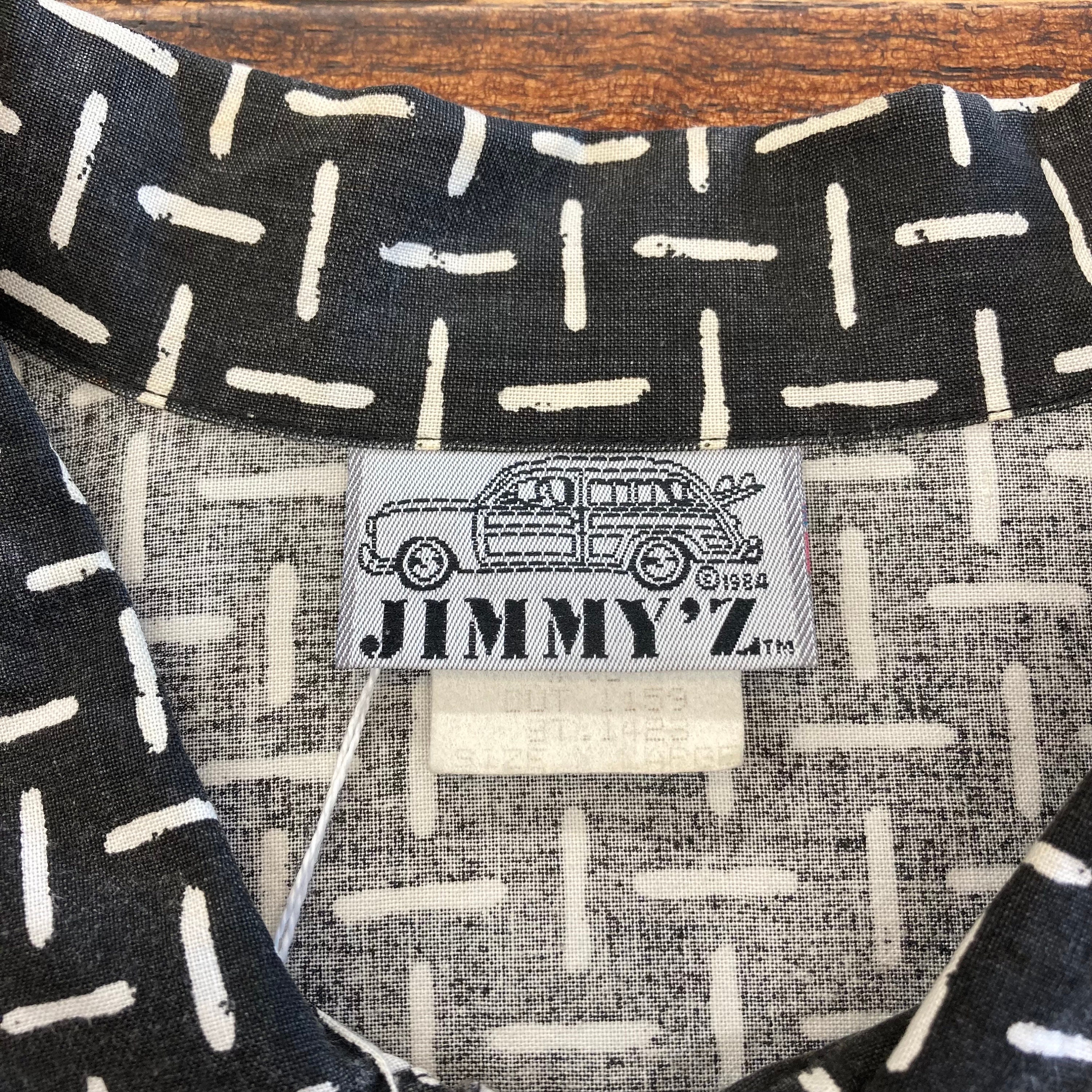 Vintage 1980's Size XL Jimmy'z Skate Surf Industrial New Wave