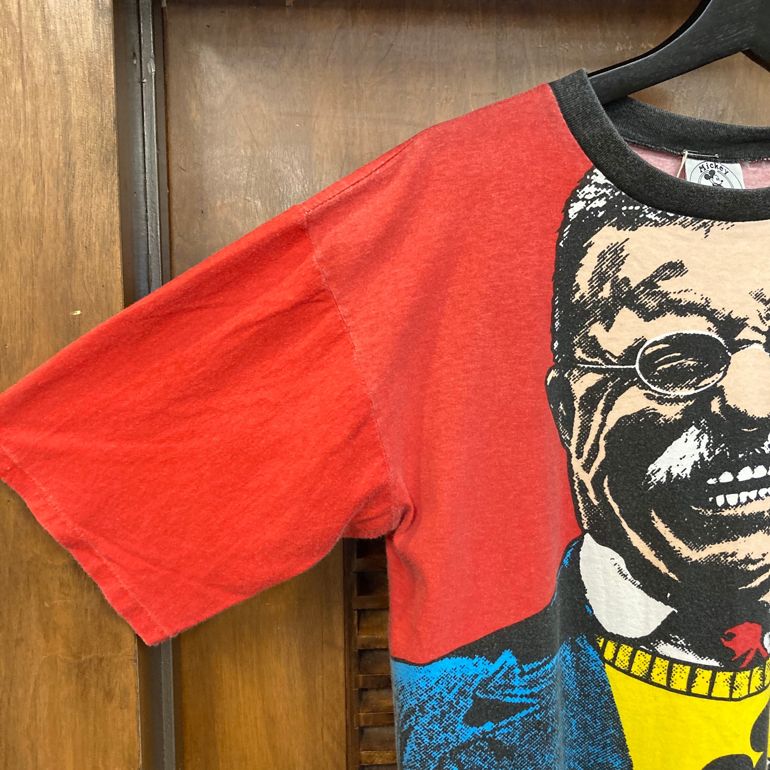 ヴィンテージ 1980 年代 ルーズベルト ミッキー T シャツ、80