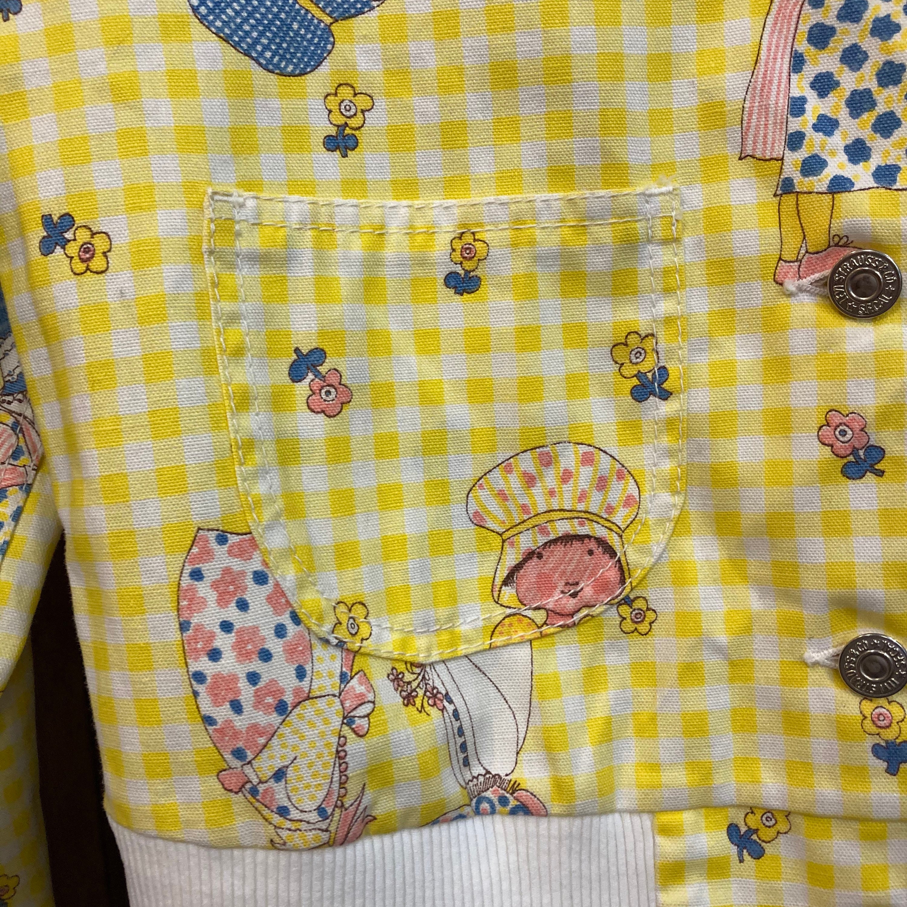 ヴィンテージ 1960 年代「ミス リーバイス」漫画プリント ビッグ E