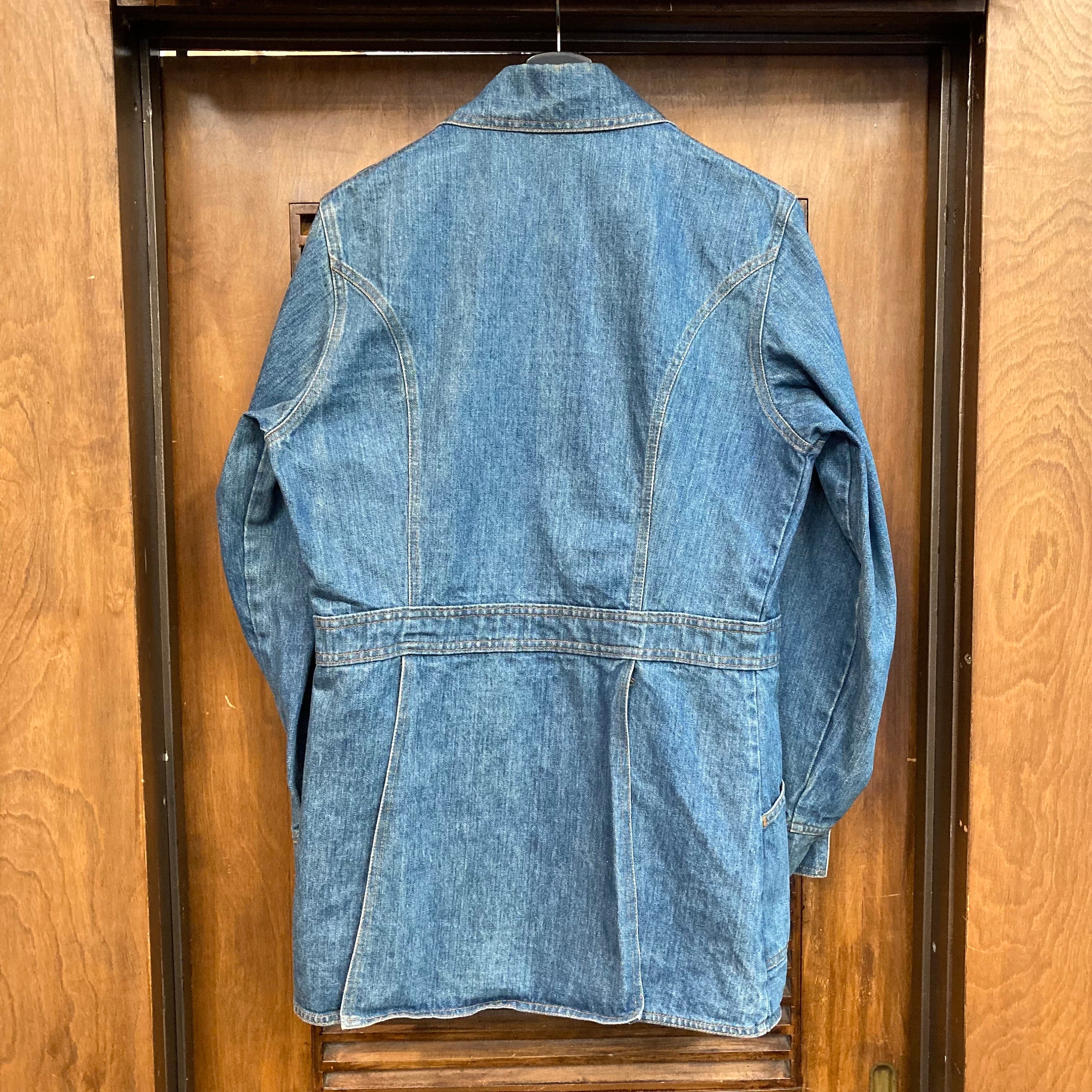Vintage 1970's Levi's Orange Tag Denim Bush Style Hippie Vintage 1970's Levi's Orange Tag Denim Bush Style Hippie