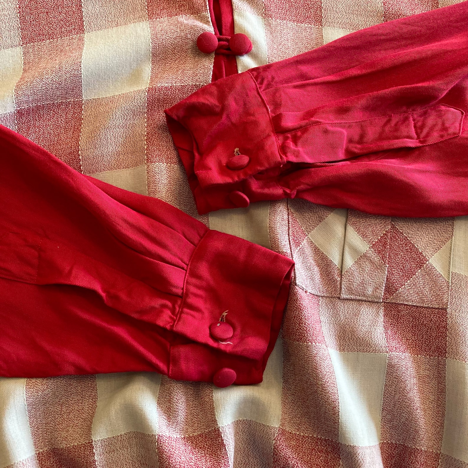 Camicia Da Bowling Uomo Vintage Two Tone In Gabardine - Stile Rockabilly Anni '50 Da Aloha-Beachwear