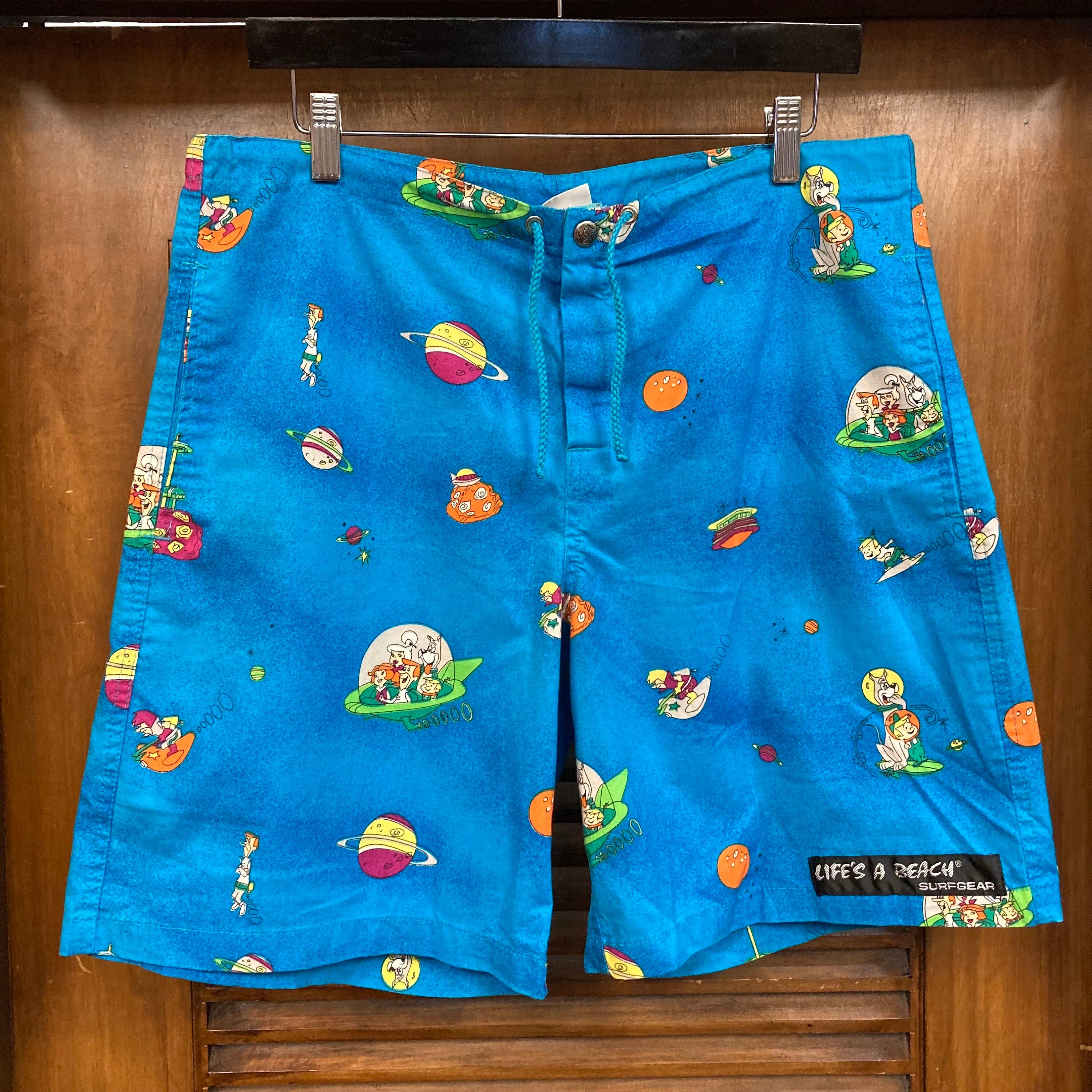 Vintage 1980's “life's A Beach” Lab Jetsons Cartoon Cotton Vintage 1980's “life's A Beach” Lab Jetsons Cartoon Cotton