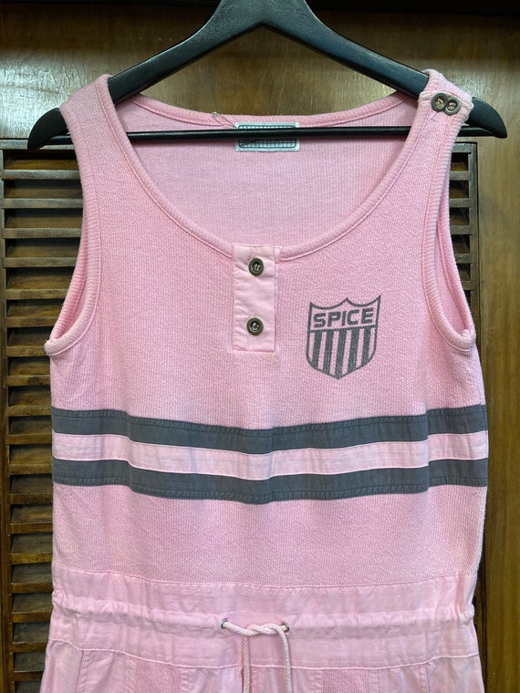 Vintage 1980’s New Wave Pink “Spice of Life” Knit… - image 3