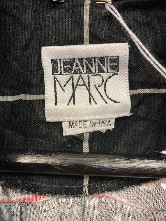 Vintage 1980's Jeanne Marc Avant Garde New Wave Jumpsuit, Vintage 1980’s, Vintage New Wave, 1980’s Jumpsuit, Jeanne Marc, Avant Garde, View 5