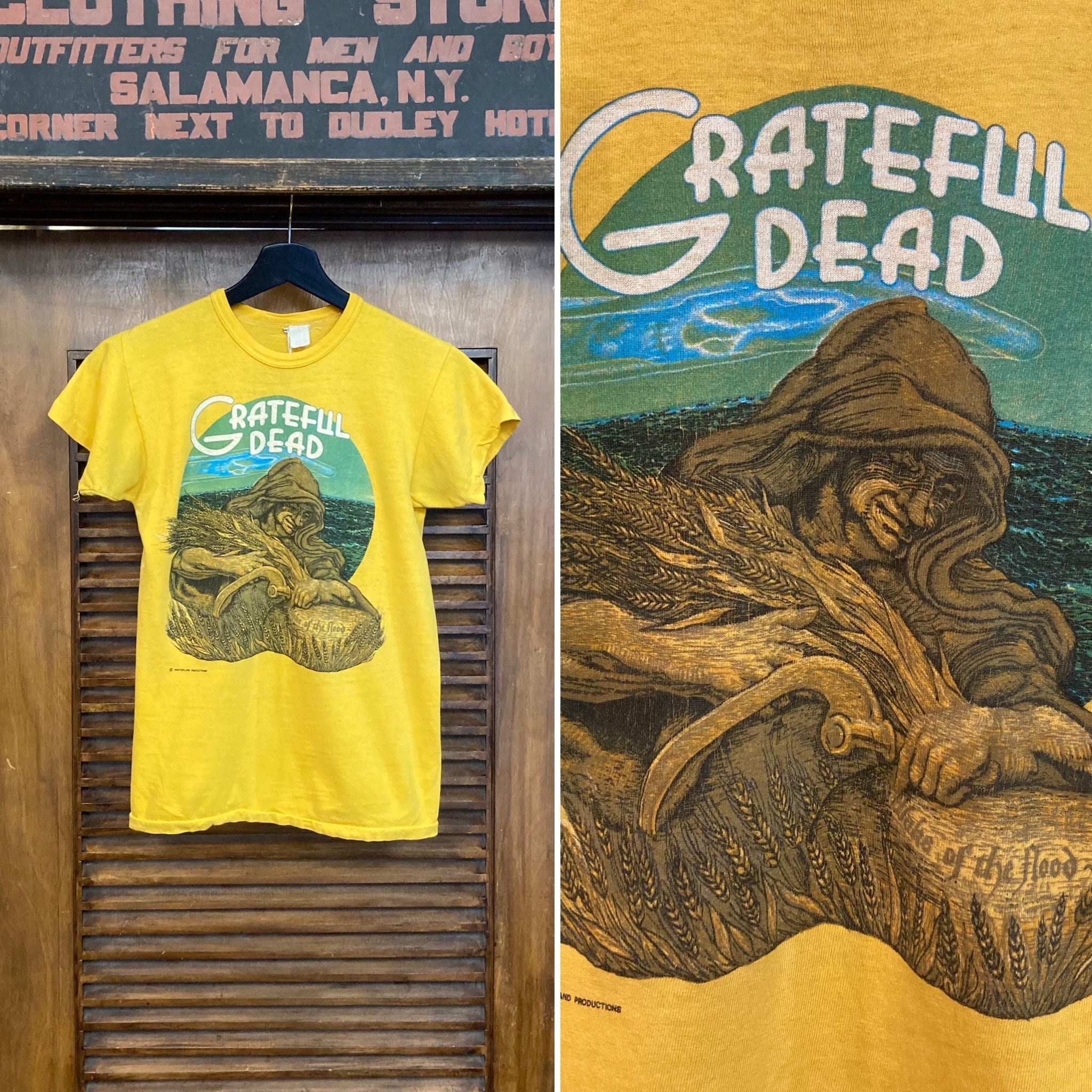 Vintage 1970's Original “grateful Dead” 1973 Wake of the Flood