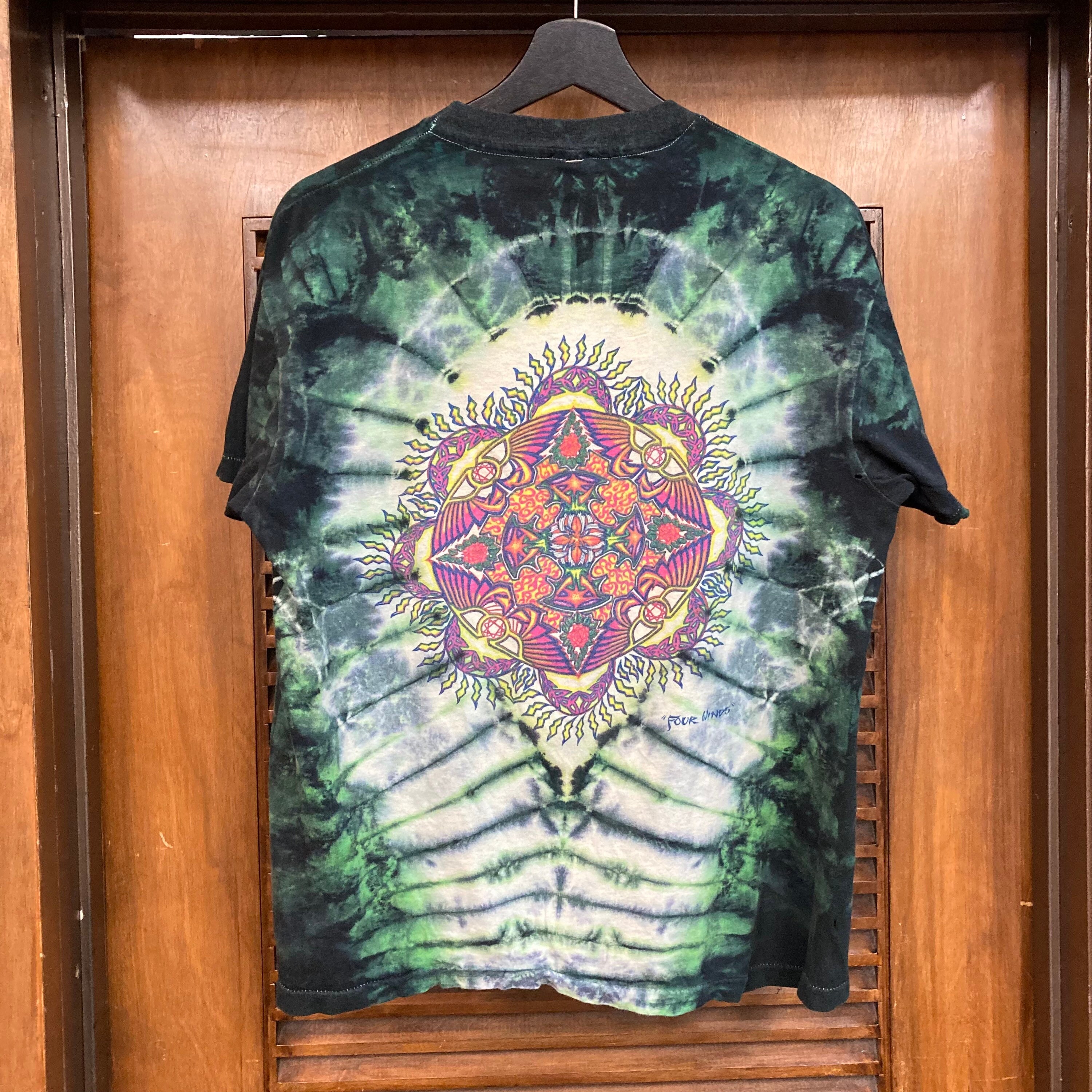 80’s GRATEFUL DEAD バンドT MADE IN USA Vintage 1980's Dated 1983 Tie Dye Deadhead Mikio Artist Two-sided