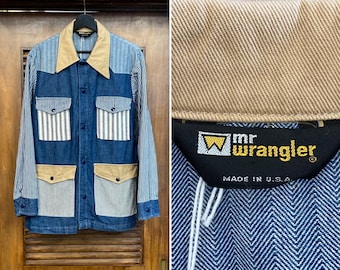 ジャケット・アウター 60s 70s vintage PERMA-NEAT work jacket 1960s 70s Sears Crop Work Jacket