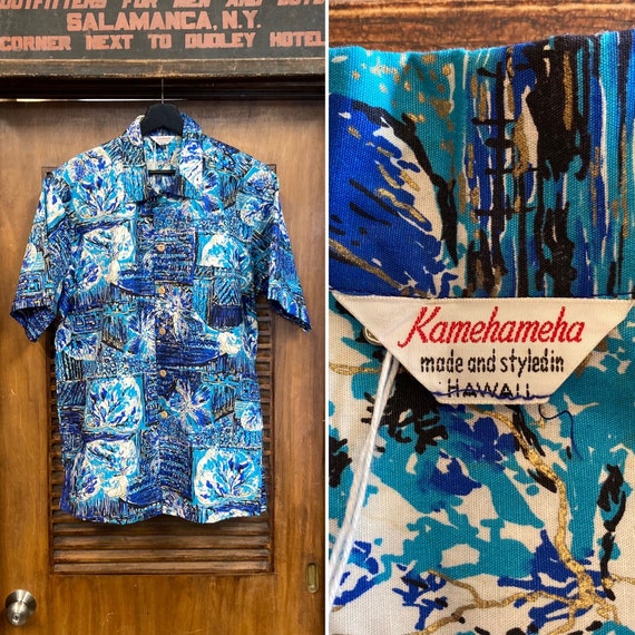 Vintage 1950's Size XL “kamehameha” Label Atomic Cotton Loop