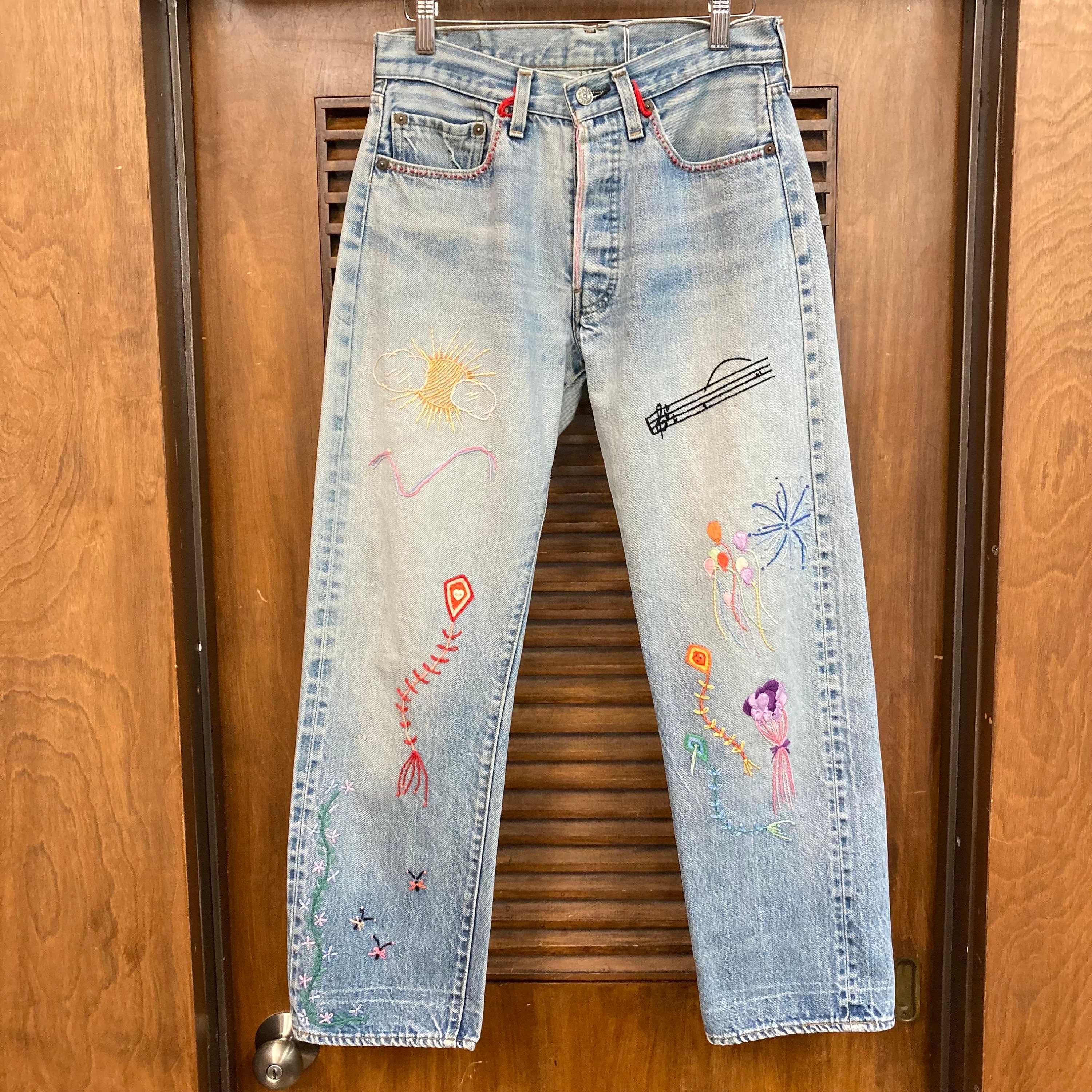 80s vintage Levi’s 501 赤耳　denim pants Levi's 80s 501 Vintage Button Back 532 Black Can Denim pants
