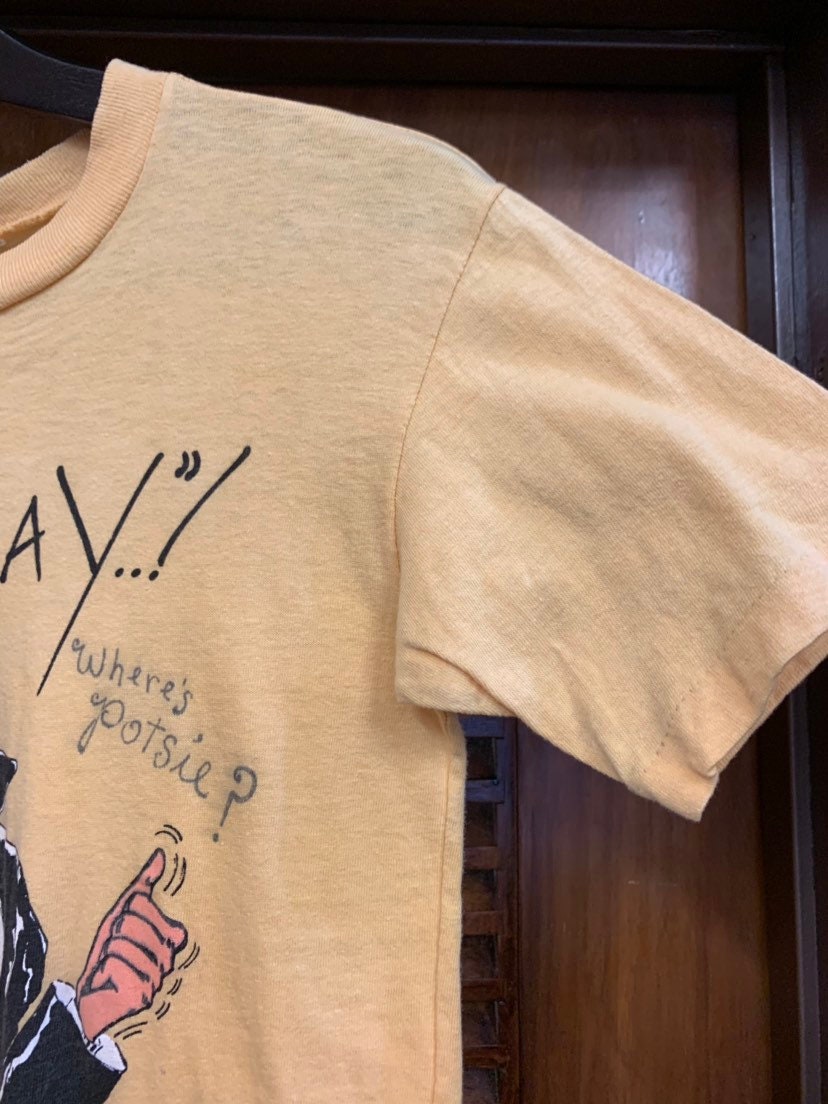 Medium Vintage 70s Happy Days the Fonz Graphic T Shirt Mayo