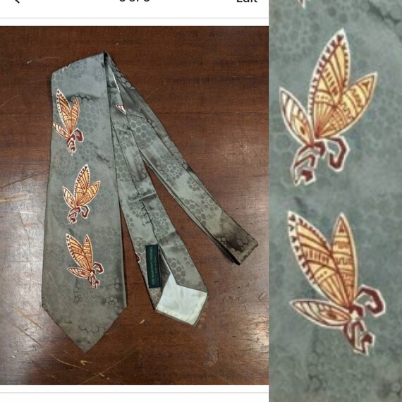 Vintage 1950s The Marston Company Butterfly Print